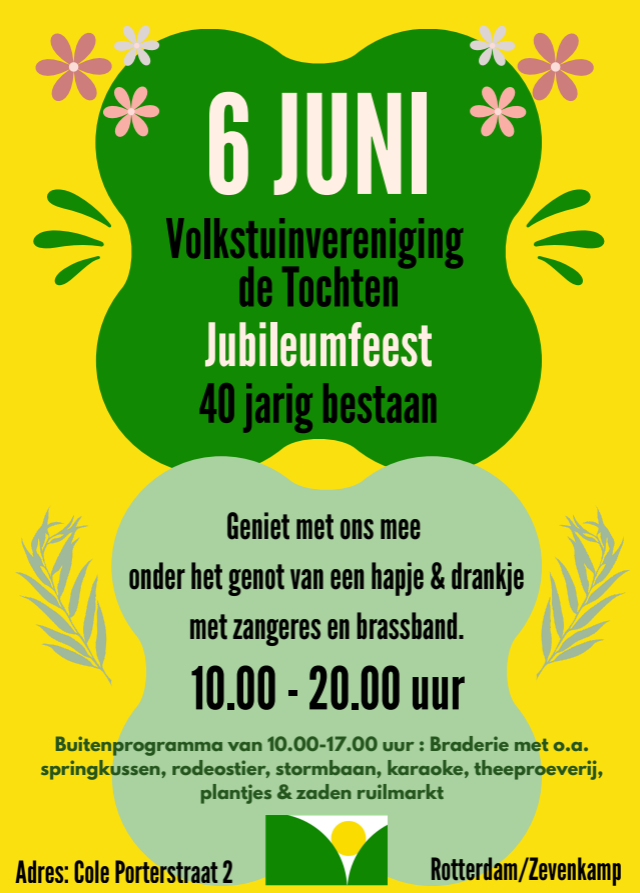 2026 volkstuinvereniging jubileum!
